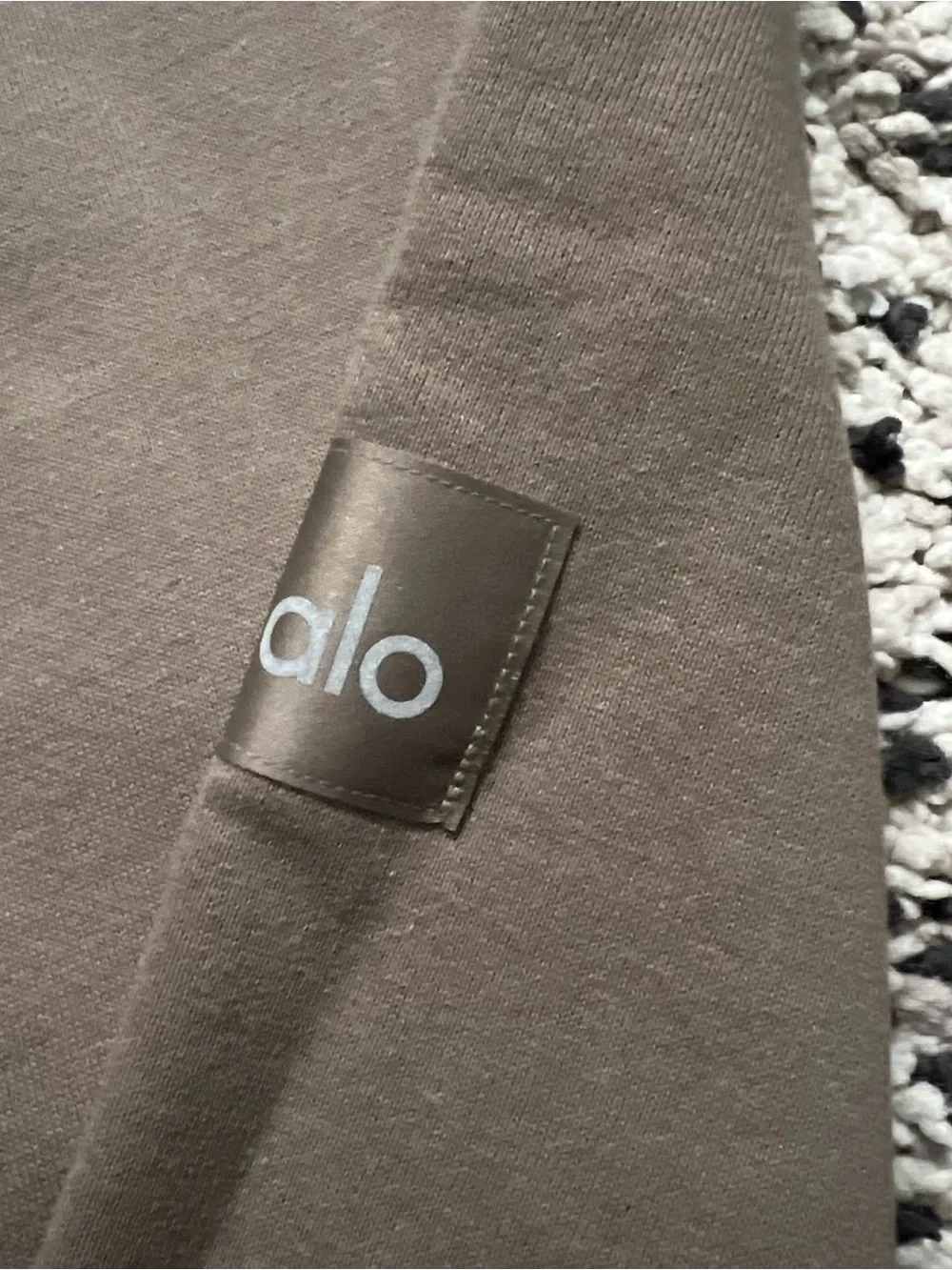 Alo Yoga Serenity Wide Leg Sweatpants Brown Cozy Comfortable Women’s Athleisure